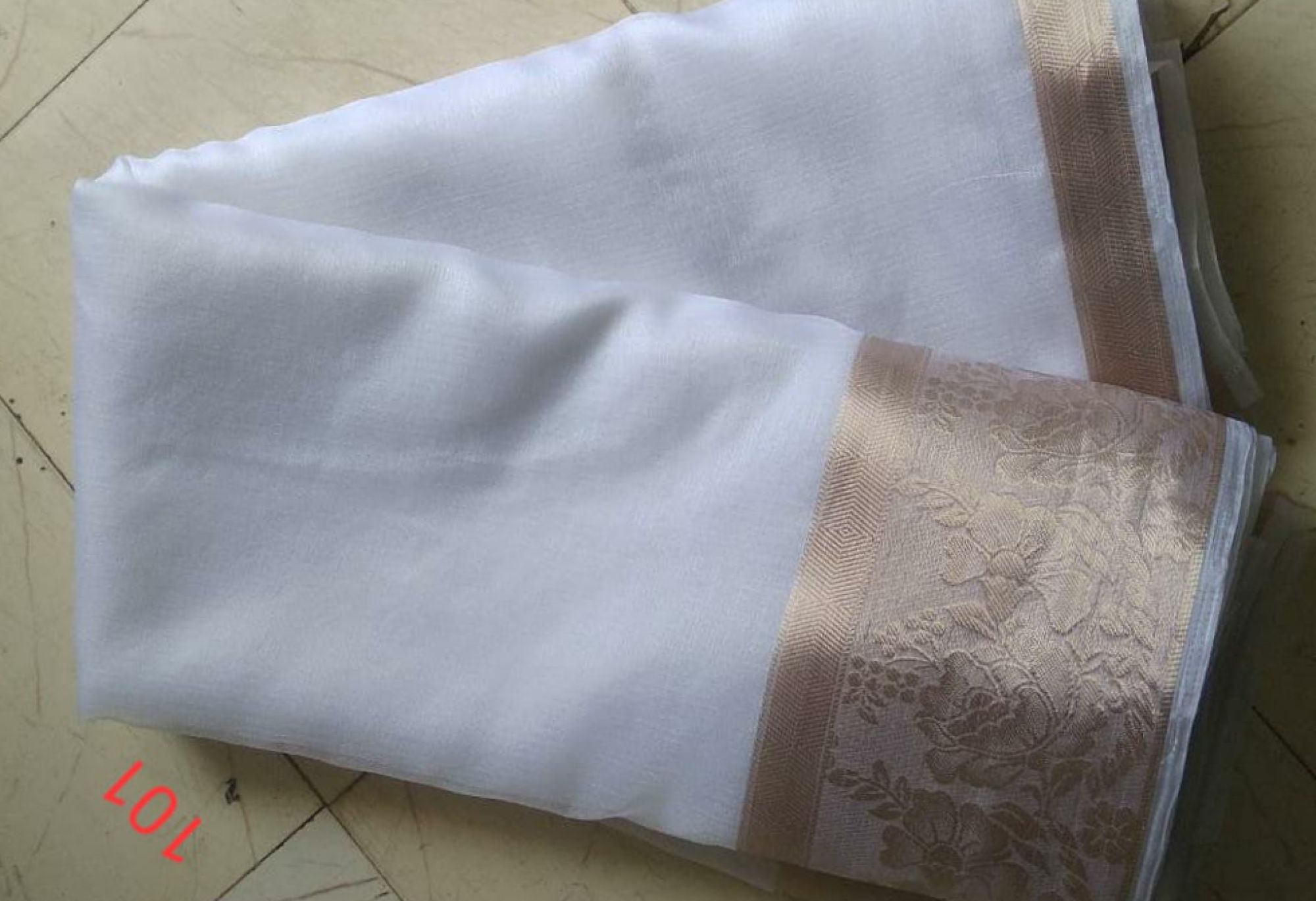Organza Khadi